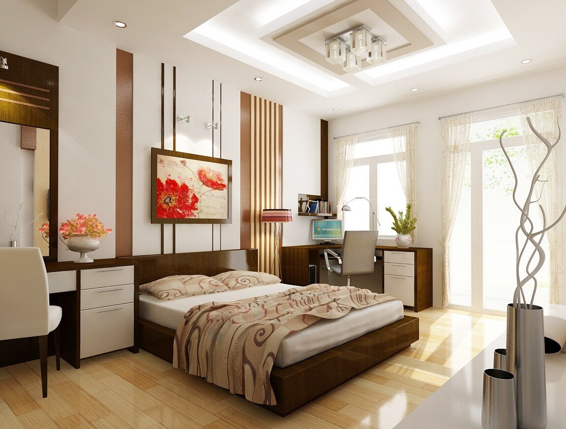 bố trí phòng ngủ theo phong thủy