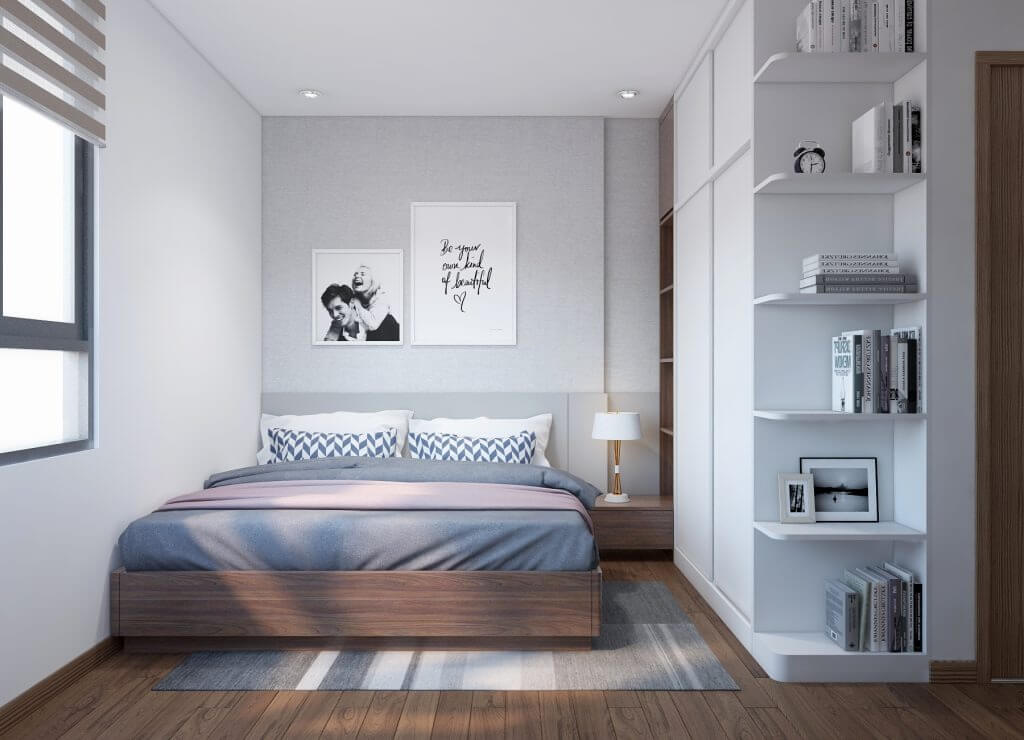 Mẫu phòng ngủ đơn giản nhỏ gọn