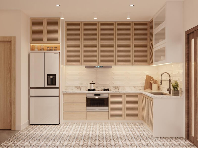 Phòng bếp phong cách Nhật Bản