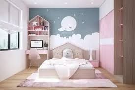 Trang trí phòng ngủ dễ thương cho bé gái