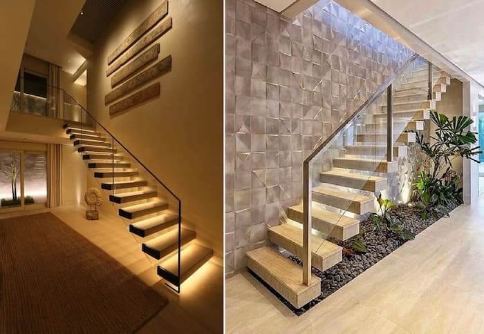 984vspkbjwegczqd7605 Cầu thang hiện đại với ánh sáng tích hợp, thiết kế tối giản và tường trang trí, tạo không gian sang trọng và tinh tế.