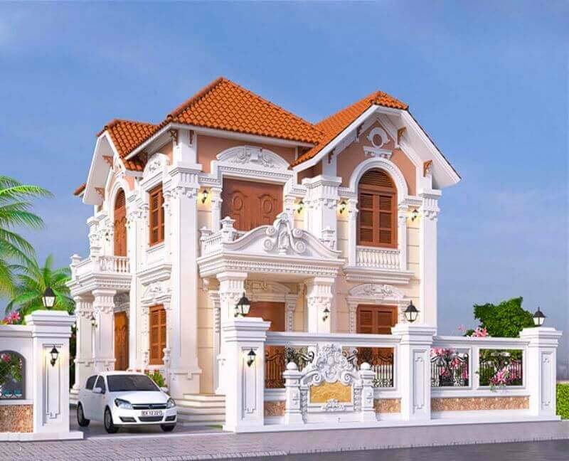 biet-thu-mini-2-tang-co-dien-voi-nhieu-hoa-van-cau-ky Biệt thự mini 2 tầng cổ điển với nhiều hoa văn cầu kỳ