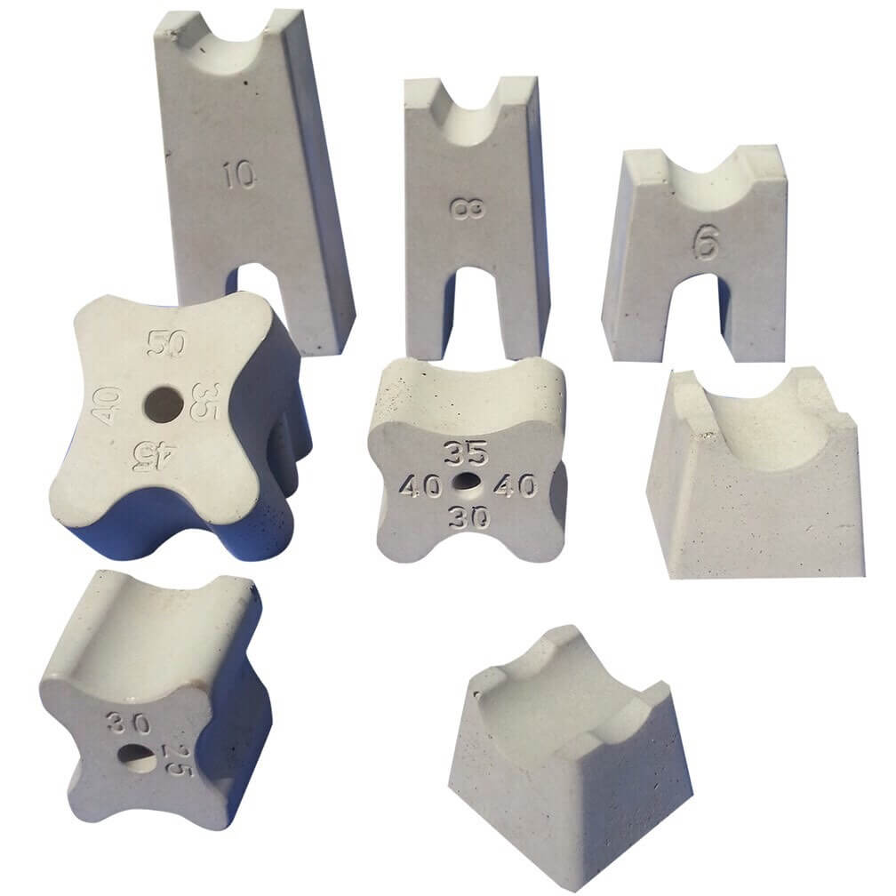 Các loại con kê bê tông được sử dụng phổ biến hiện nay