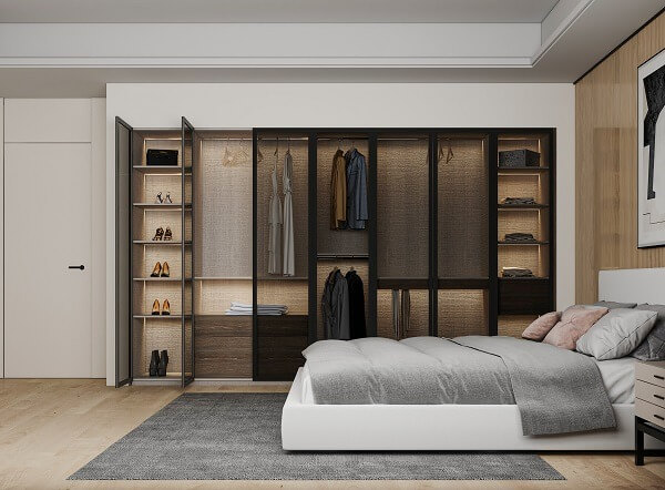 Các món đồ cần có trong phòng ngủ: Tủ quần áo