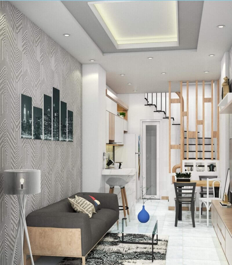 Cách bài trí nội thất cho nhà 35m2