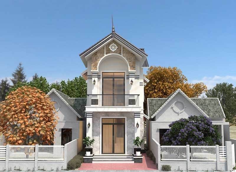 Đặc điểm nhà ống 2 tầng mái Thái mặt tiền 5m