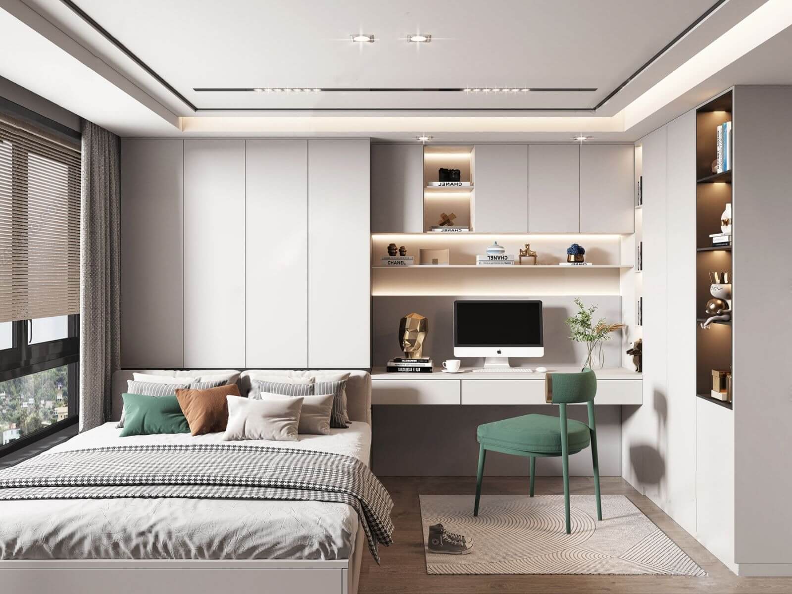 dac-diem-noi-bat-cua-phong-ngu-12m2-1 Đặc điểm nổi bật của phòng ngủ 12m2