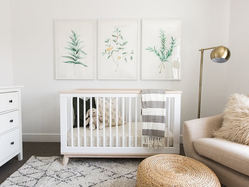 Ánh sáng của phòng ngủ bé