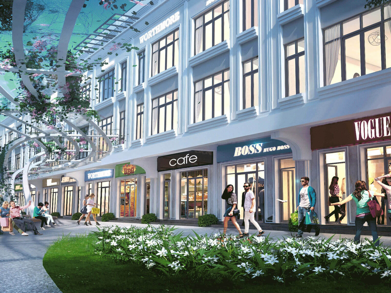 Đáp ứng đầy đủ các nhu cầu sinh hoạt và kinh doanh