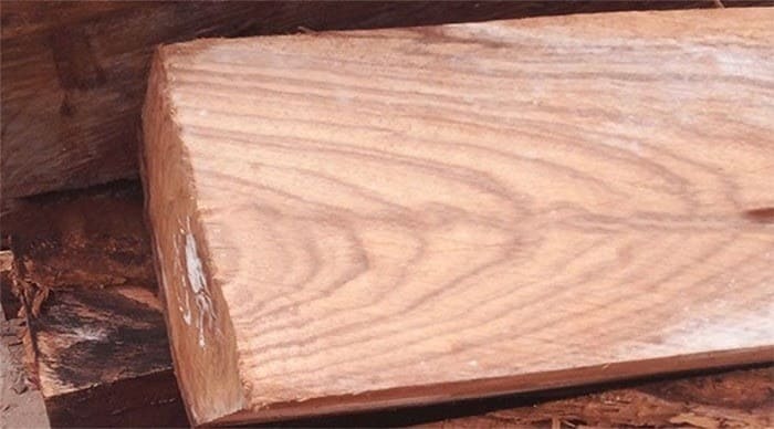 go-huong-van-nam-phi Tấm ván gỗ cứng với vân gỗ rõ nét, màu nâu nhạt, dùng làm nội thất và xây dựng bền vững.