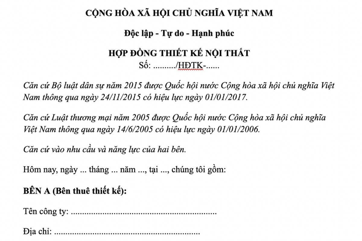 hop-dong-thiet-ke-noi-that-la-gi Hợp đồng thiết kế nội thất là gì?