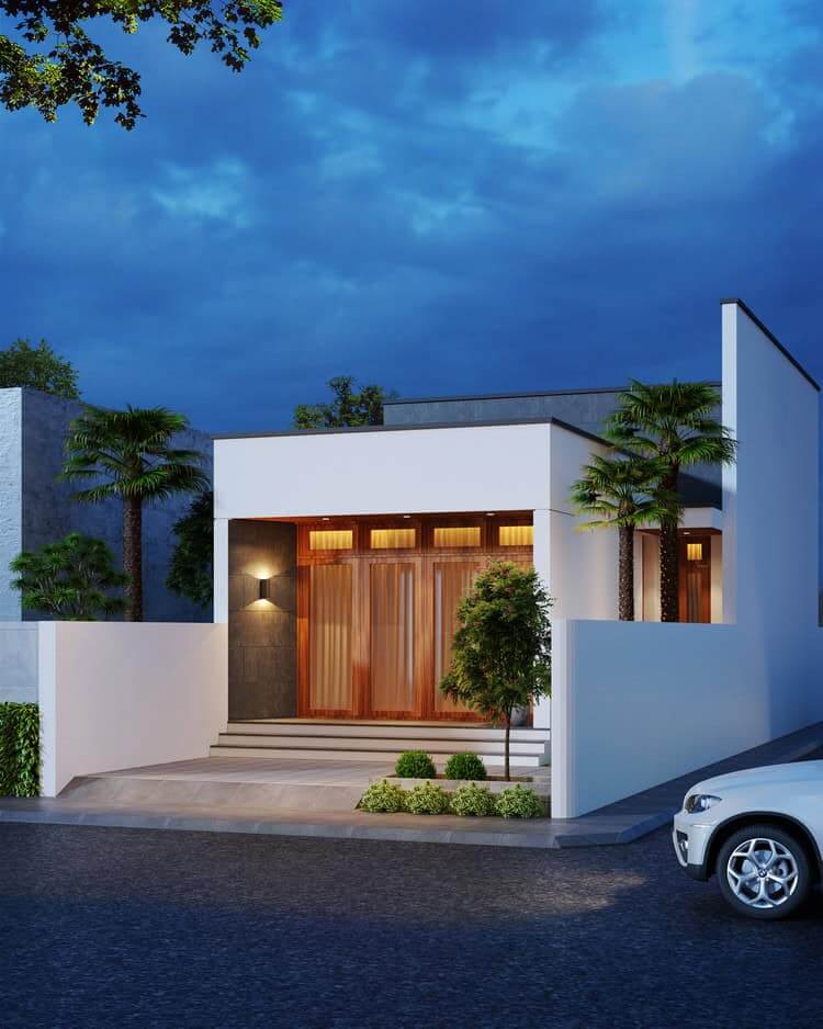 Khám phá mẫu thiết kế nhà 1 tầng đẹp tại thành thị