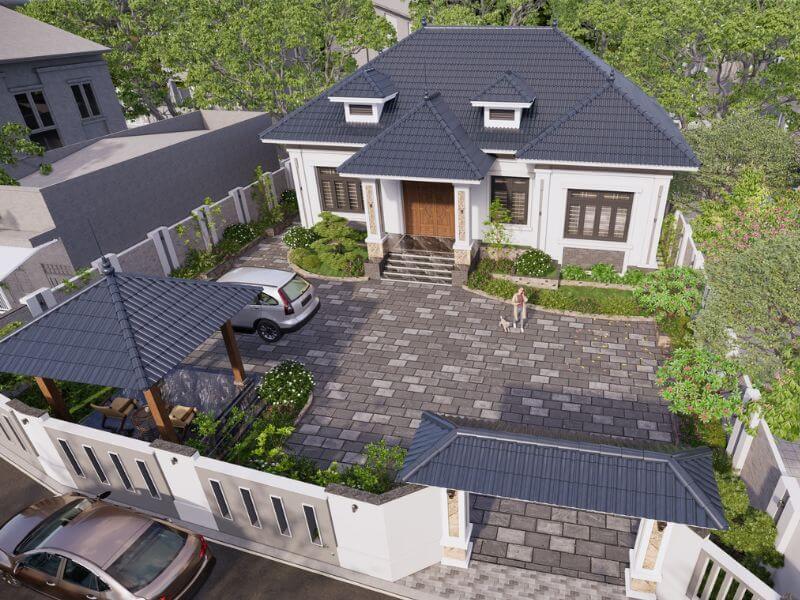 Khám phá mẫu thiết kế nhà đẹp mái Nhật phổ biến của năm