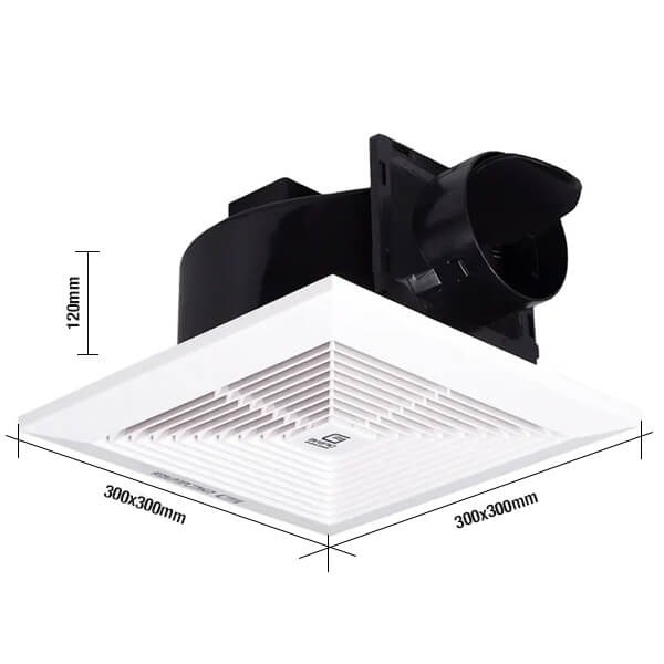 kích thước Quạt hút âm trần