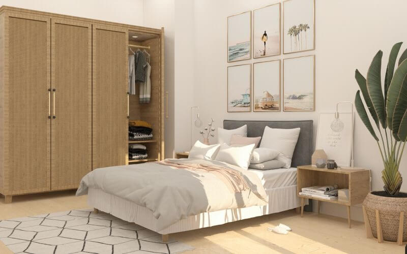 luu-y-khi-thiet-ke-phong-ngu-phong-cach-scandinavian-chon-chat-lieu-tu-nhien Lưu ý khi thiết kế phòng ngủ phong cách Scandinavian: Chọn Chất liệu tự nhiên