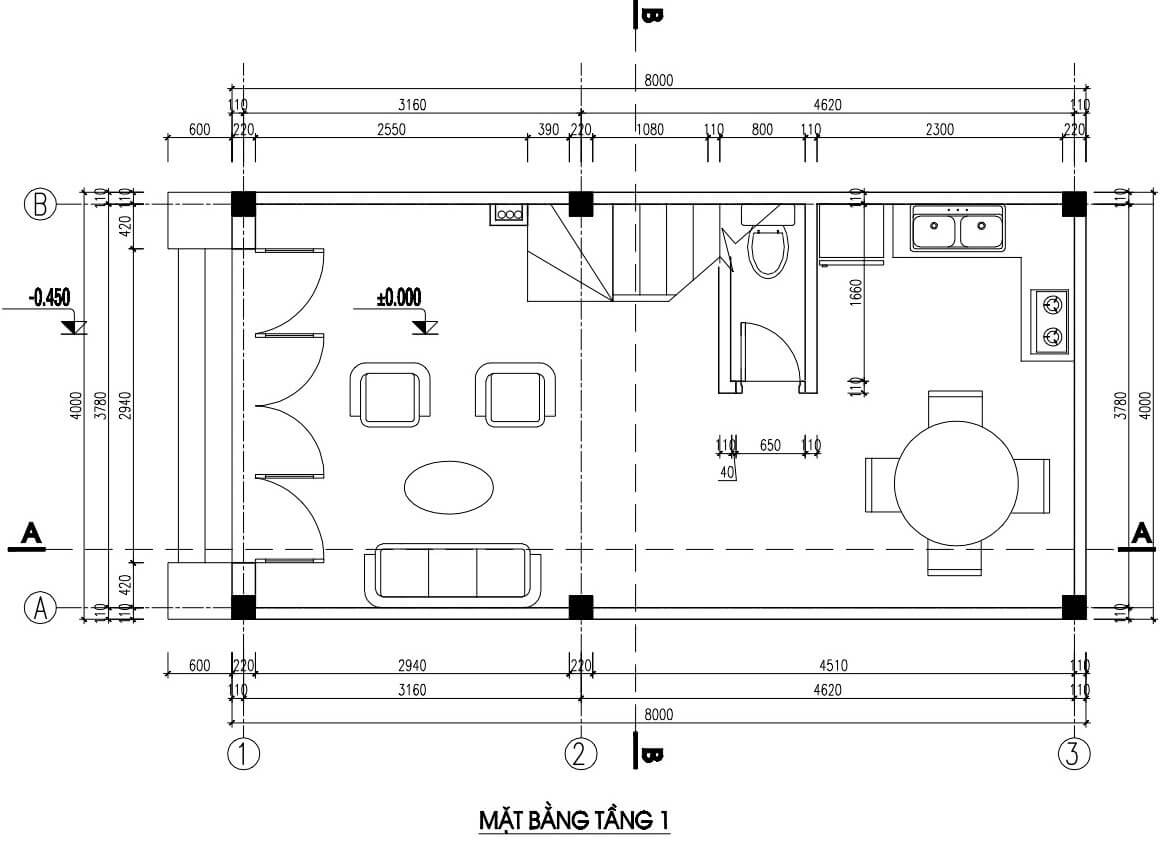 mat-bang-cong-nang-lau-1 Mặt bằng công năng lầu 1