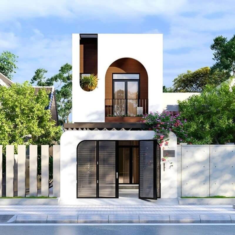 mau-nha-1-tret-1-lau-4-10-phong-cach-scandinavia-1 Mẫu nhà 1 trệt 1 lầu 4×10 phong cách Scandinavia 1