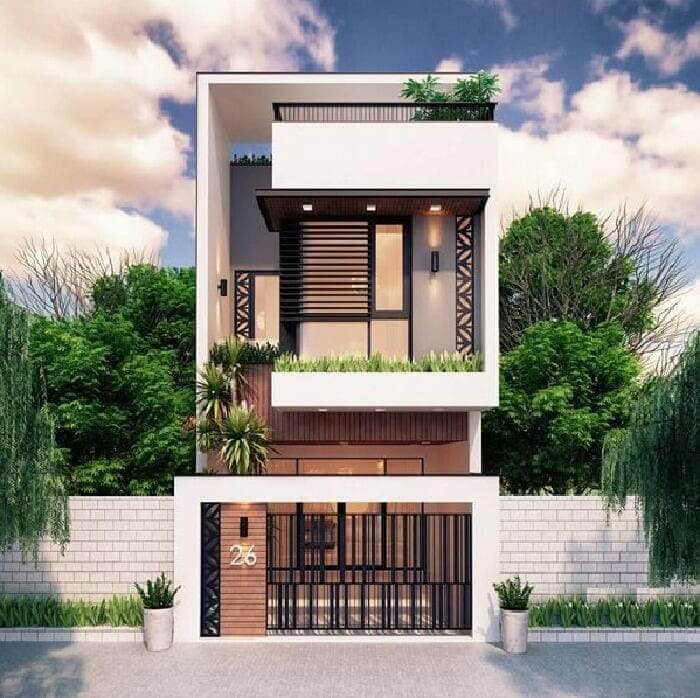 mau-nha-1-tret-1-lau-4-10-phong-cach-scandinavia-4 Mẫu nhà 1 trệt 1 lầu 4×10 phong cách Scandinavia 4