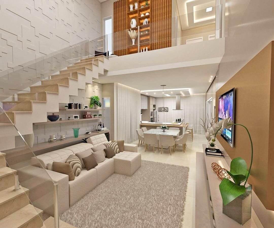 Mẫu nhà cấp 4 đẹp 6x20m có gác lửng 3