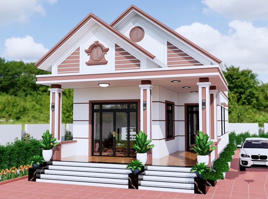 mau-nha-chu-l-2-phong-ngu-3 Mẫu nhà chữ L 2 phòng ngủ 3