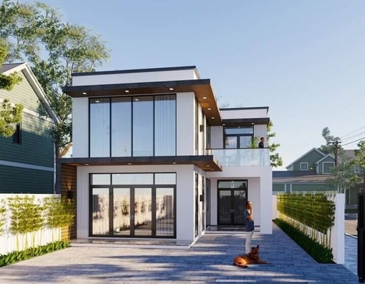 mau-nha-chu-l-2-tang-2-1 Mẫu nhà chữ L 2 tầng 2