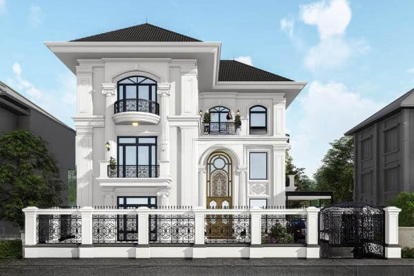 mau-nha-chu-l-tan-co-dien-2 Mẫu nhà chữ L tân cổ điển 2