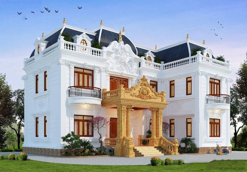 mau-nha-chu-l-tan-co-dien-3 Mẫu nhà chữ L tân cổ điển 3