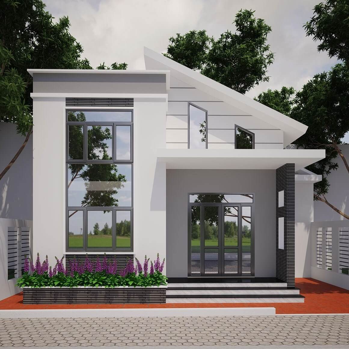 mau-nha-nho-4x10m-mai-lech-mau-trang-tinh-khoi-7-cropped Mẫu nhà nhỏ 4x10m mái lệch màu trắng tinh khôi 7