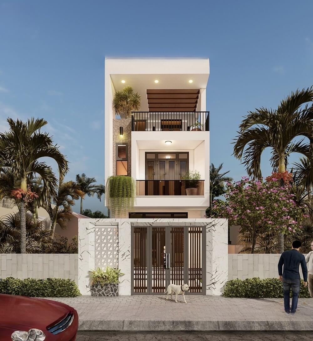 mau-nha-ong-2-tang-5x16m-voi-1-tum-2-1 Mẫu nhà ống 2 tầng 5x16m với 1 tum