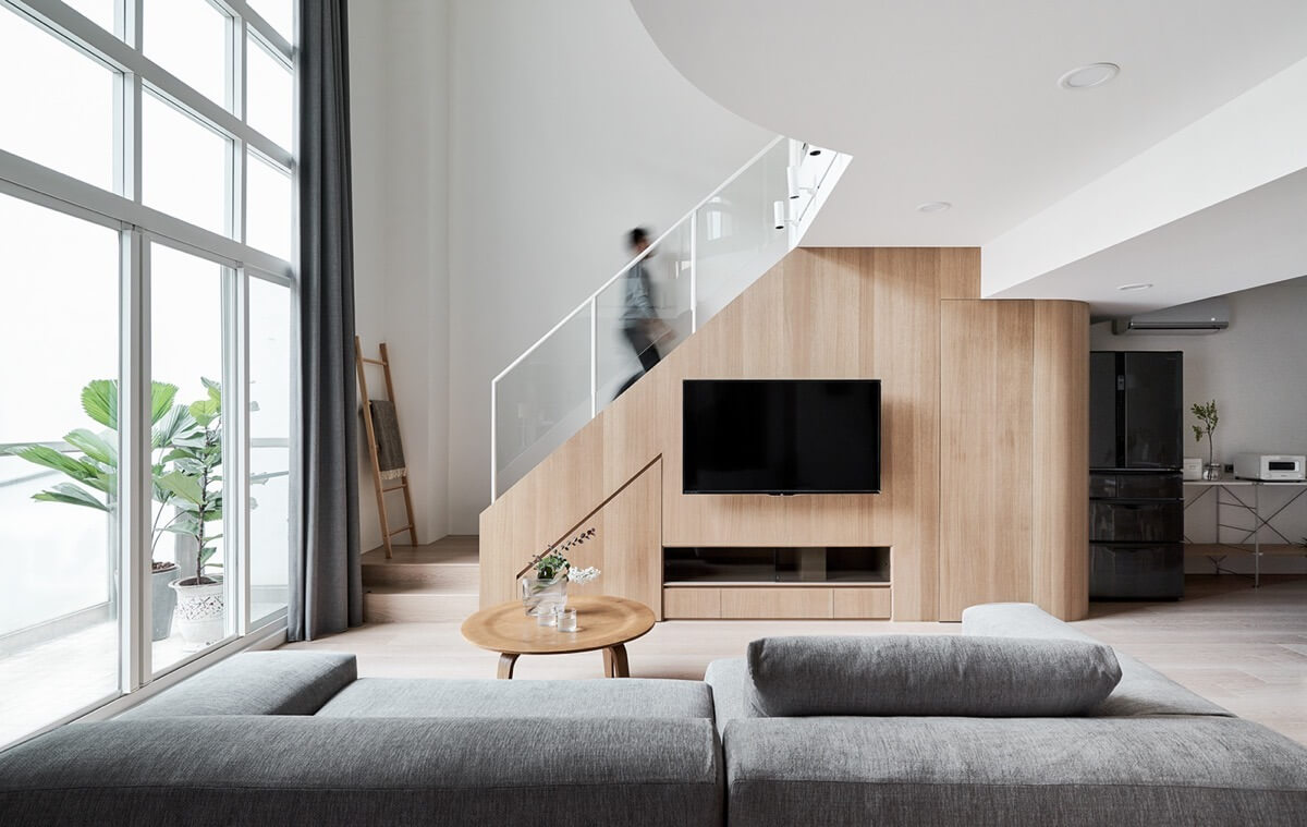 mau-thiet-ke-ke-tivi-duoi-chan-cau-thang-an-tuong-4 Mẫu thiết kế kệ tivi dưới chân cầu thang ấn tượng 4