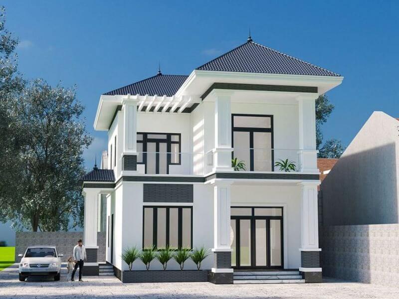 Mẫu thiết kế nhà 2 tầng chi phí 500 triệu