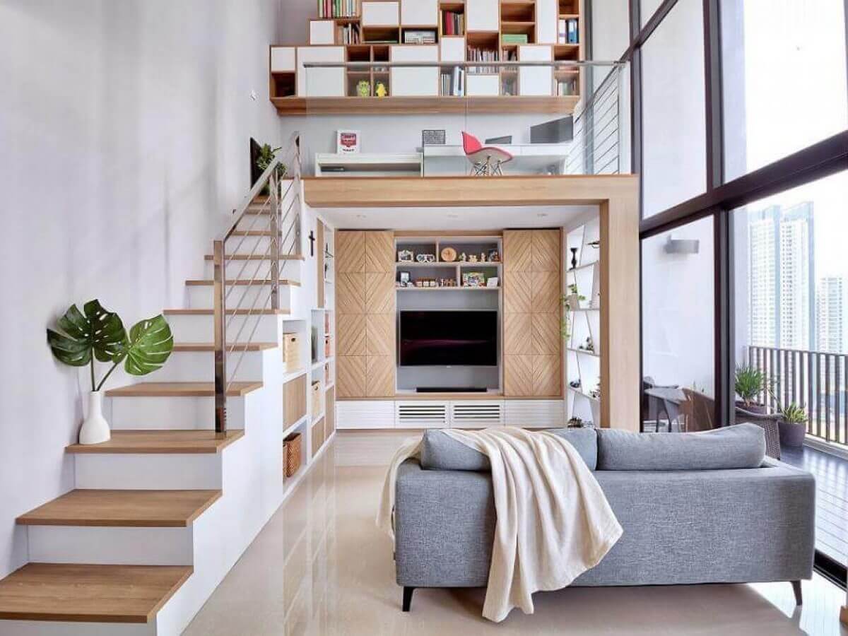 Mẫu thiết kế nhà nhỏ 16m2 với không gian mở