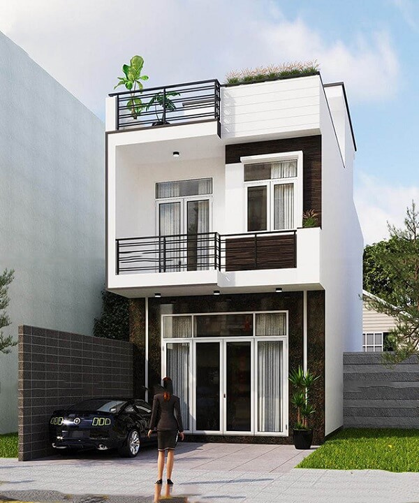 Mẫu thiết kế nhà ống hài hòa, thích hợp với nhiều kích thước đất khác nhau