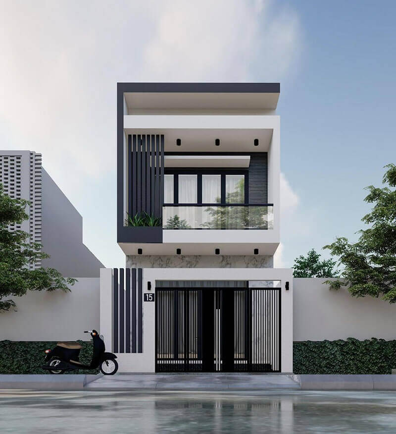 mau-thiet-ke-nha-pho-4x16m-1-tret-1-lau-tinh-gon-1 Mẫu thiết kế nhà phố 4x16m 1 trệt 1 lầu tinh gọn