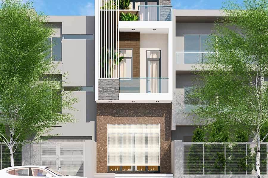 mau-thiet-ke-nha-pho-4x16m-3-tang-phong-cach-nang-dong-3-1 Mẫu thiết kế nhà phố 4x16m phong cách trẻ trung