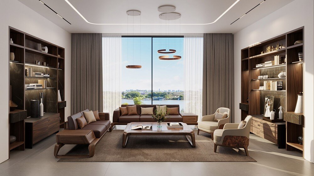 mau-thiet-ke-noi-that-can-ho-go-tu-nhien-oc-cho-dep-mau-2 Mẫu thiết kế nội thất căn hộ gỗ tự nhiên óc chó đẹp mẫu 2