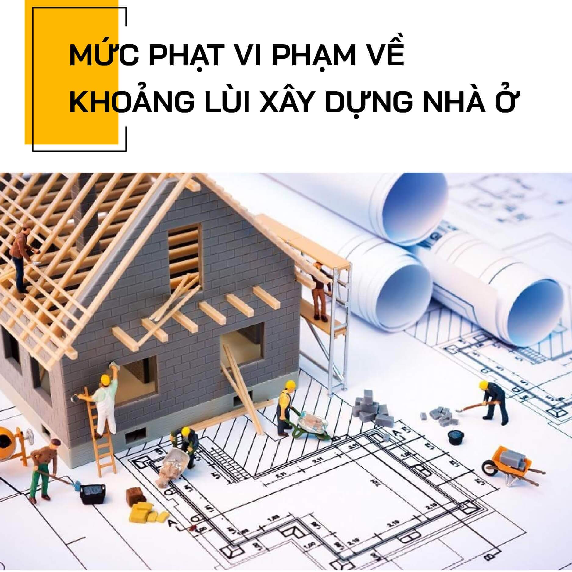 Mức phạt khi vi phạm quy định về khoảng lùi