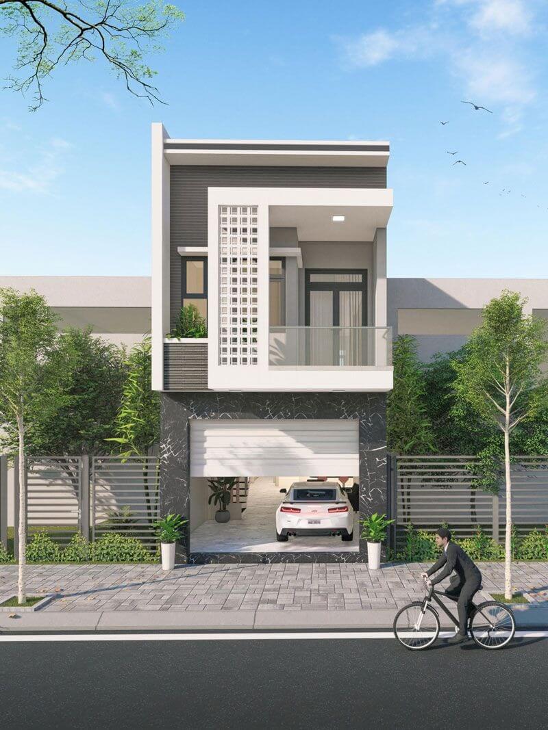 Nhà 2 tầng 30m2 phù hợp cho diện tích đất nhỏ, gia đình ít người