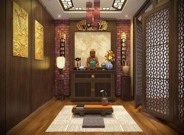 Nhà cấp 4 2 phòng ngủ 1 phòng thờ