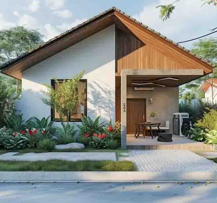 nhà cấp 4 diện tích 5x16m có thời gian thi công nhanh chóng