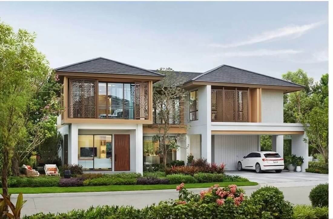 Nhà hai tầng chữ U