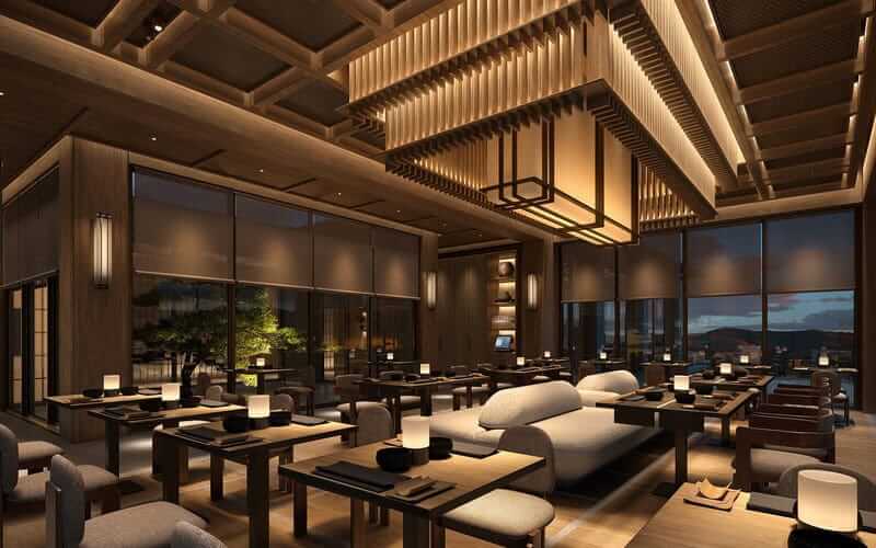 Nhà hàng Nhật đáp ứng được các công năng hữu hiệu để thu hút khách hàng