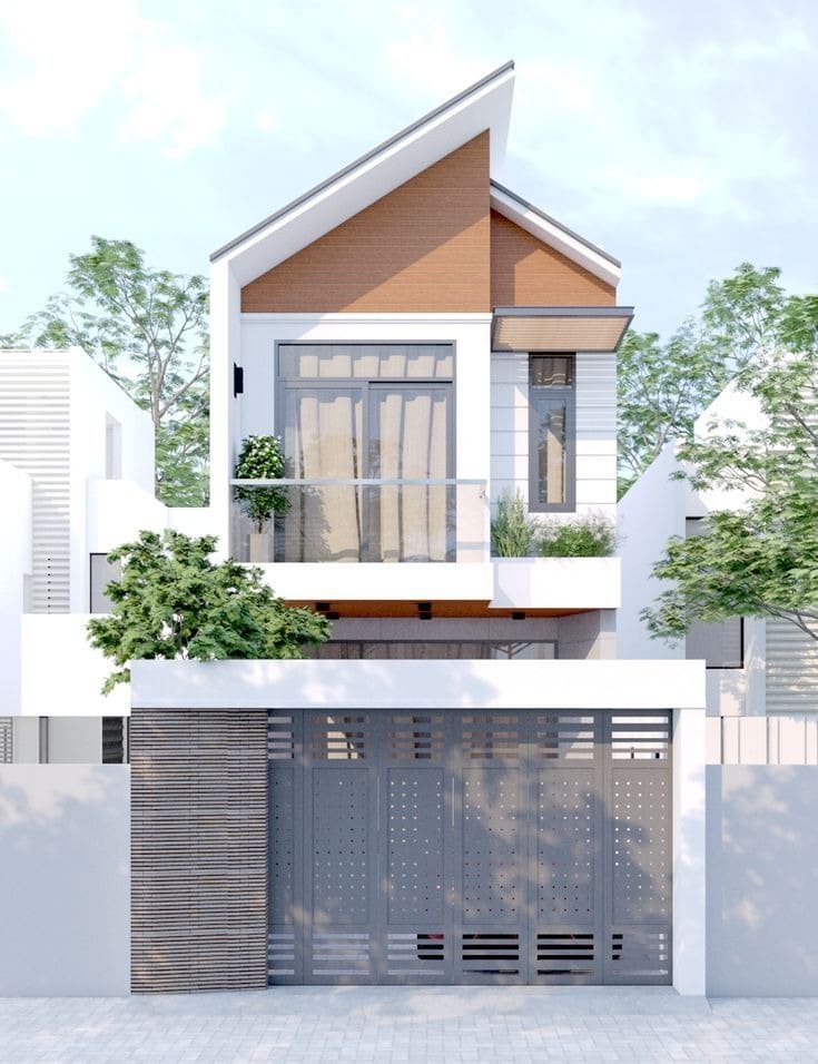 nha-may-lech-2-tang-33 nhà mái lệch 2 tầng