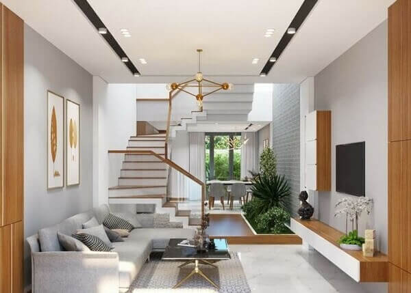 Nhà ống lệch tầng là gì?