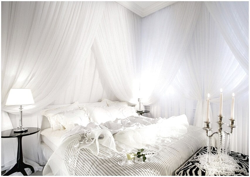 Những gam màu sắc nội thất phòng cưới đẹp 2025: Màu trắng