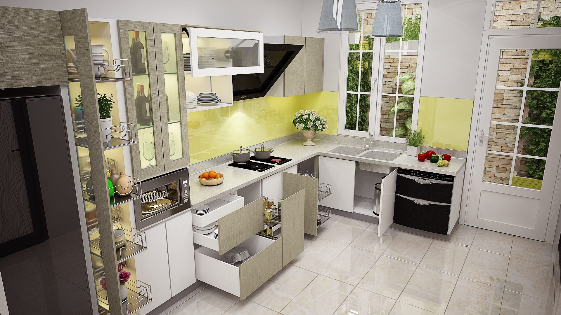 noi-that-nha-bep-thong-minh Nội thất nhà bếp thông minh