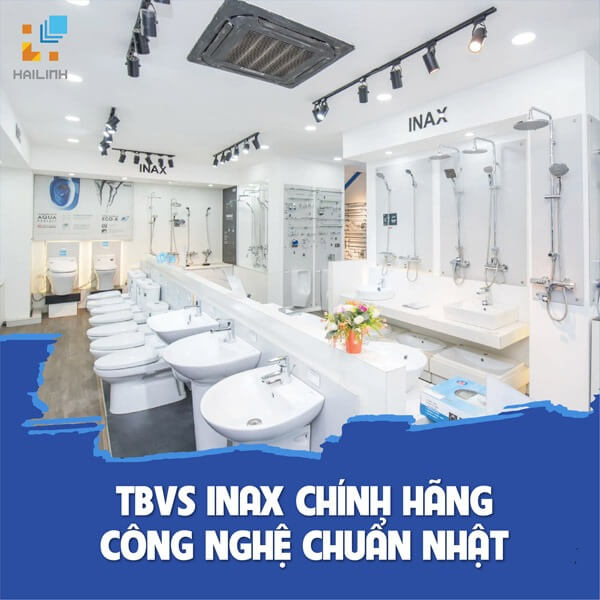 Phòng trưng bày thiết bị vệ sinh INAX chính hãng với công nghệ chuẩn Nhật, do Hailinh cung cấp.