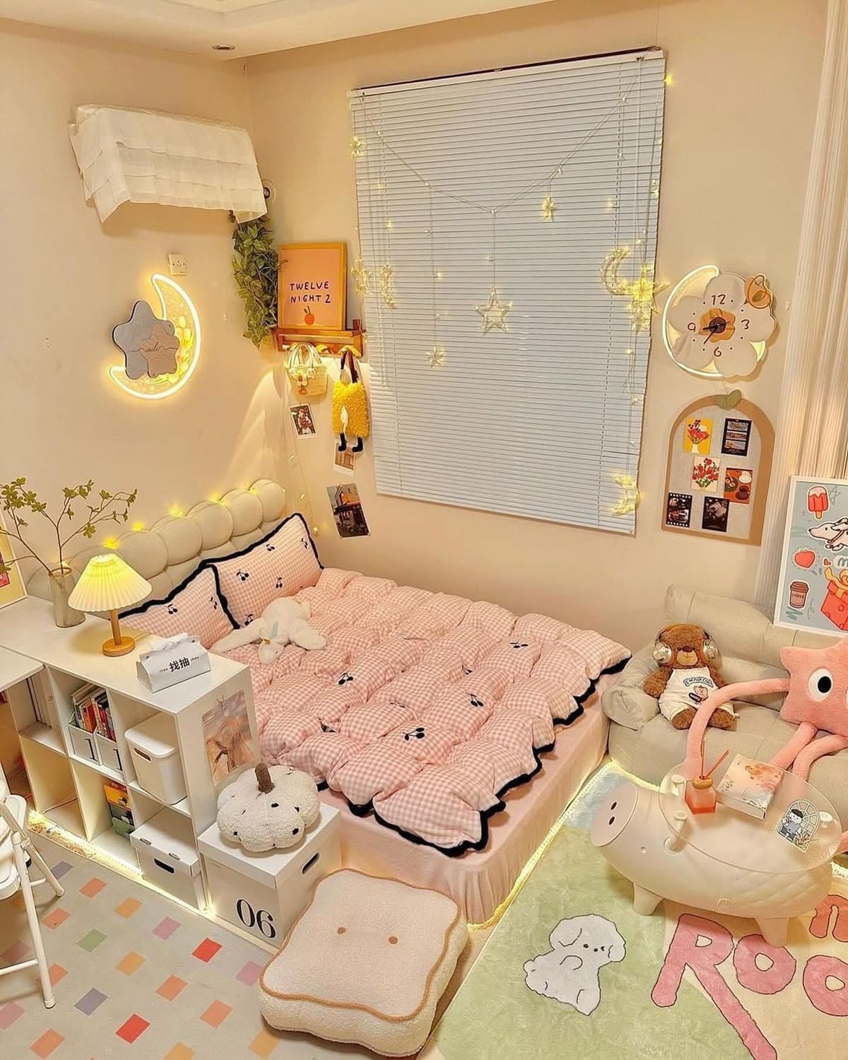 Mẫu phòng ngủ anime đẹp cho nữ