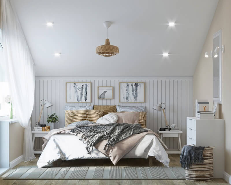 phong-ngu-phong-cach-bac-au-moc-mac-va-gian-di Phòng ngủ phong cách Bắc Âu mộc mạc và giản dị