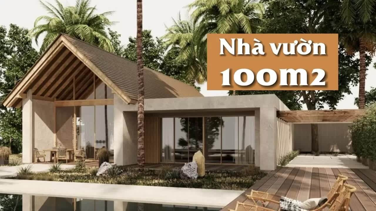 tai-sao-thiet-ke-nha-vuon-100m2-lai-duoc-ua-chuong Nhà vườn hiện đại 100m2 với thiết kế tinh tế, bao quanh bởi cây cối, kiến trúc mở thoáng đãng.